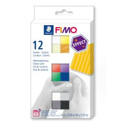 Fimo effect set - colour pack 12 st