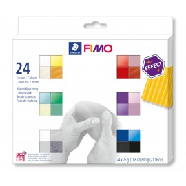 Fimo effect set - colour pack 24 st