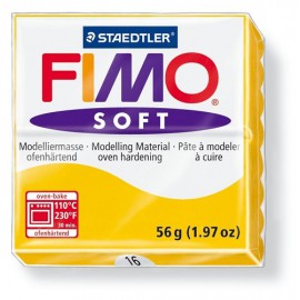 Fimo soft boetseerklei 56 g zonnegeel