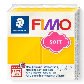 Fimo soft boetseerklei 56 g zonnegeel