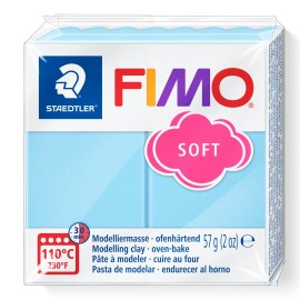 Fimo soft boetseerklei 57 g aqua