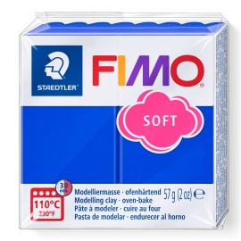 Fimo soft boetseerklei 57 g briljantblauw