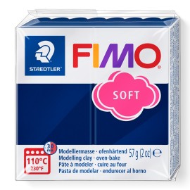 Fimo soft boetseerklei 56 g windsorblauw