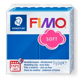 Fimo soft boetseerklei 56 g pacificblauw