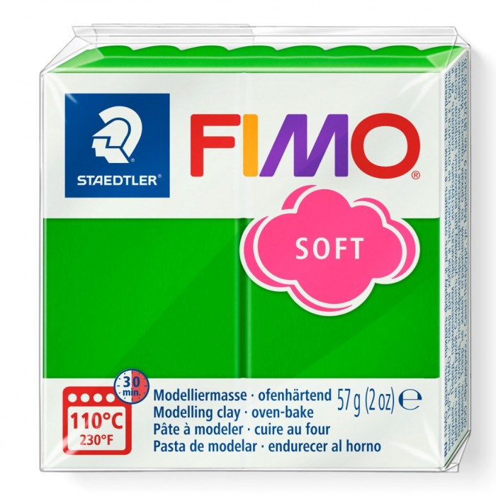 Fimo soft boetseerklei 56 g tropisch groen