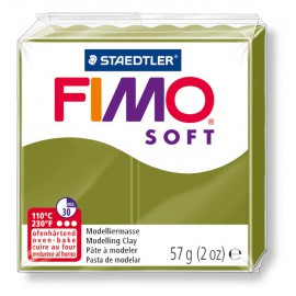 Modeling clay Fimo soft Olive Green