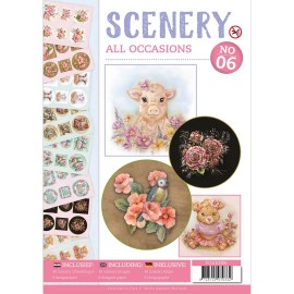 Nr. 6 All Occasions Push Out boek Scenery