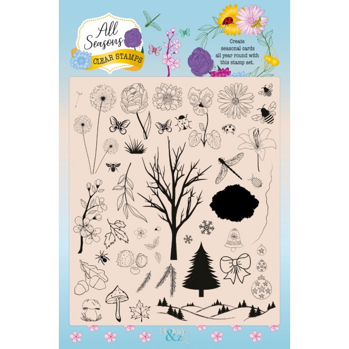 All Seasons Clear Stamps HobbyEnzo 5 