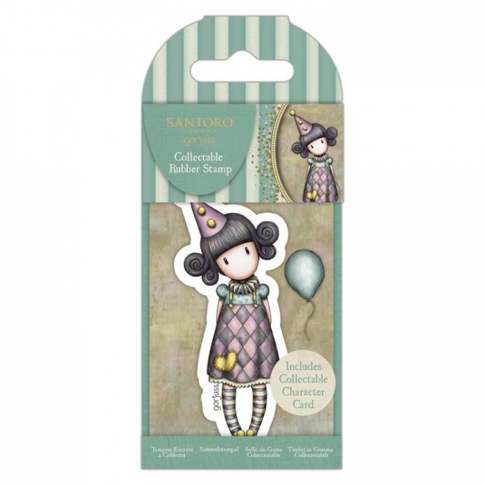 Collectable Rubber Stamp - Santoro - No.69 Pierrot 