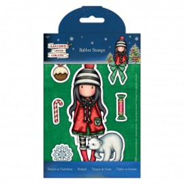Rubber Stamp (6pcs) - Santoro - Christmas