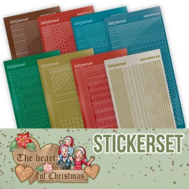 Creative Hobbydots Stickerset 19 - Yvonne Creations - The Heart of Christmas