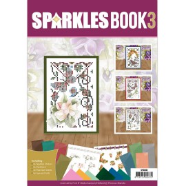 Nr. 3 Roses Sparkles Book A6