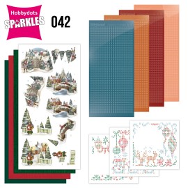 Nr. 42 Sparkles Set Nostalgic Christmas - Christmas Village by Amy Design