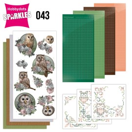 Nr. 43 Sparkles Set Amy Design - Amazing Owls - Romantic Owls by Amy Design