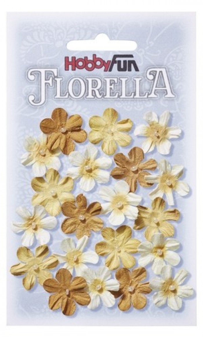 FLORELLA-Blüten gelb, 2cm