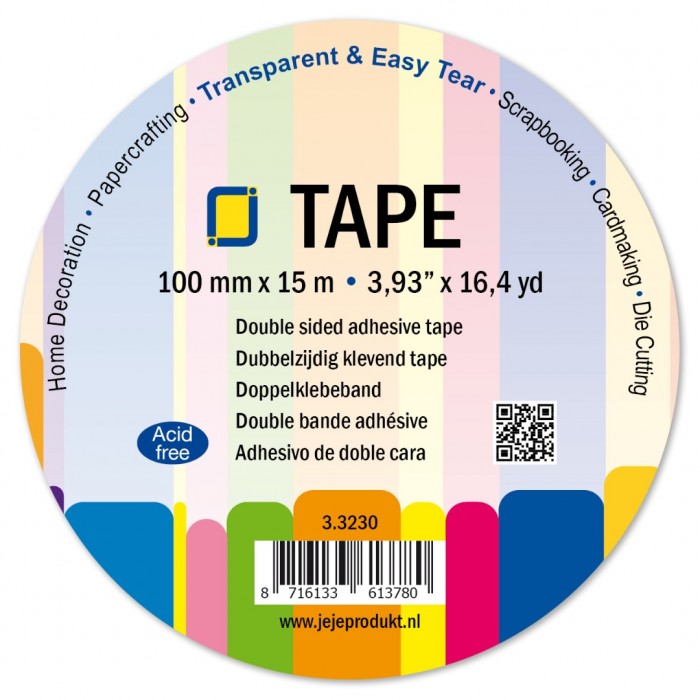 JEJE Produkt 100mm Double Sided Adhesive Tape 