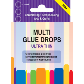 8mm Multi Glue Drops Ultra Thin 