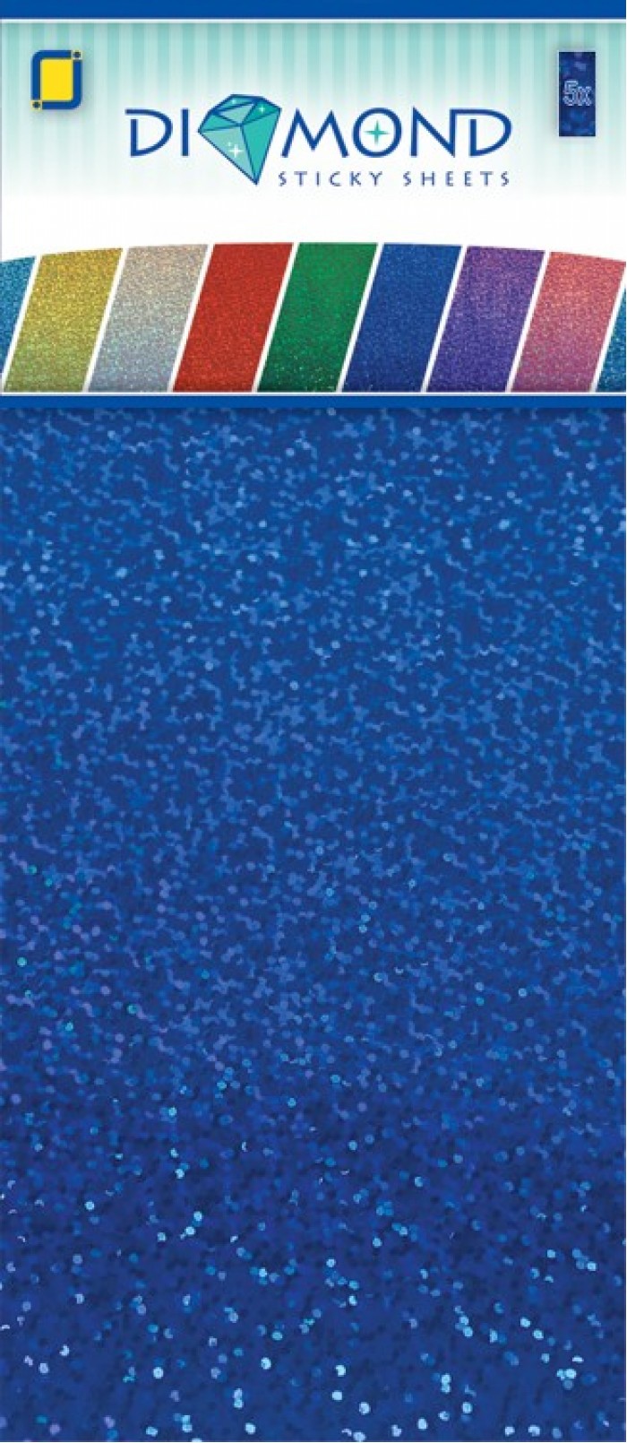 Diamond sticky sheets Blue 5 sheets