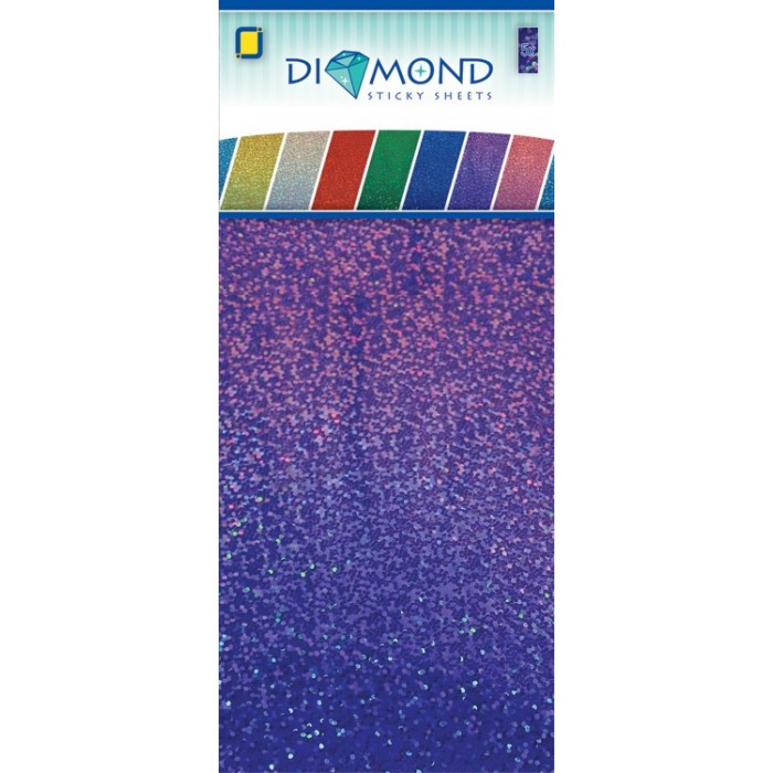Diamond sticky sheets Purple 5 sheets 