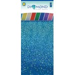 Diamond sticky sheets Turquoise 5 sheets