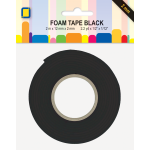 3D Foam Tape rolls Black 2mm