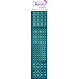 Jewelly P&G Dots Mirror Sky 2 sheets 5x23cm