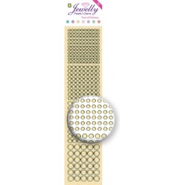 Jewelly Pearls & Gems Dots GT Yellow, 2 sheets 