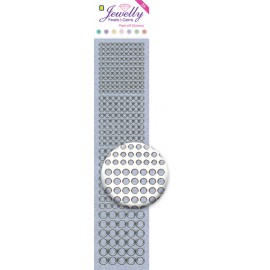 Jewelly Pearls & Gems Dots Pearl Blue, 2 sheets