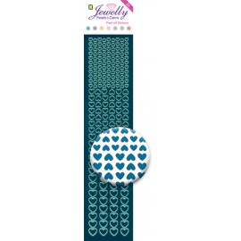 Jewelly Pearls & Gems Hearts, 2 sheets