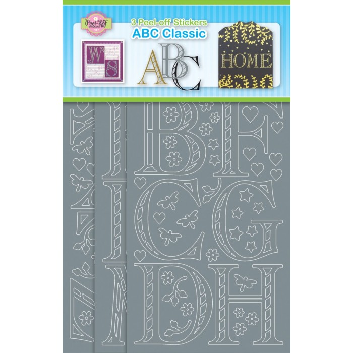 Classic Silver ABC 3-Pack  