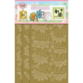 Flowers Gold ABC 3-Pack 