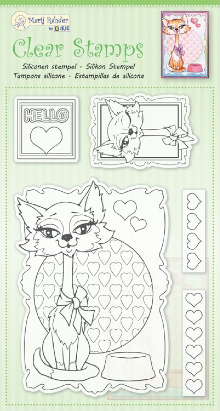 MRJ Clear stamps Cat