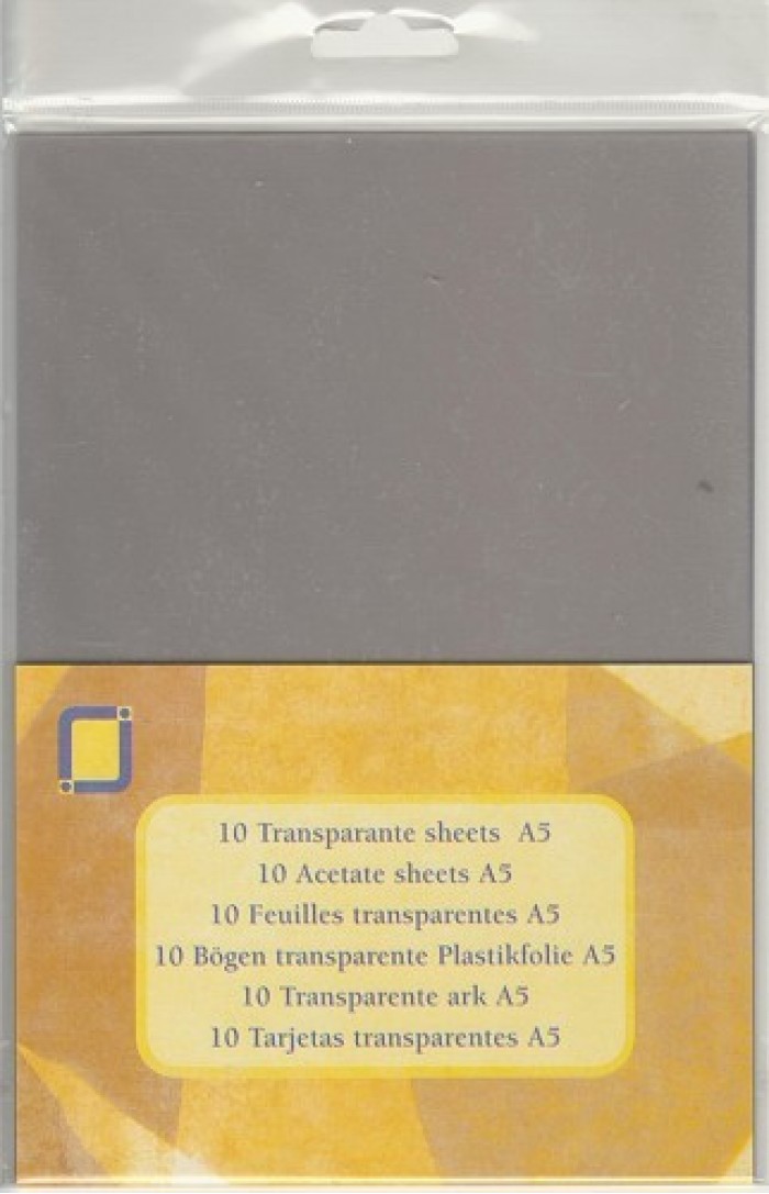 Transparante sheets Mica A5