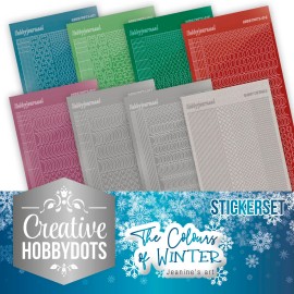 Nr. 7 Creative Hobbydots Stickerset The Colours of Winter by Jeanine's Art