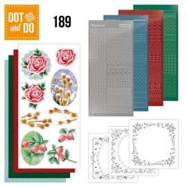 Nr. 189 Dot and Do Winter Flowers by Jeanine's Art
