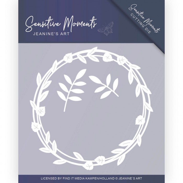 Leaf Circle Cutting Dies Sensitive Moments by Jeanine's Art