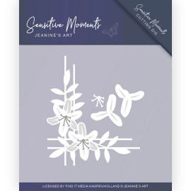 Lily Corner Cutting Dies Sensitive Moments by Jeanine's Art
