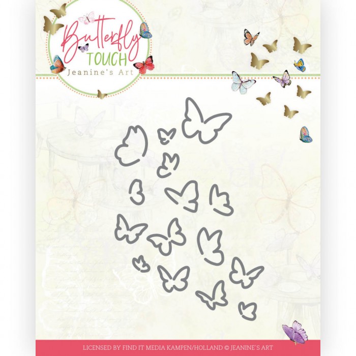 Dies - Jeanine's Art - Butterfly Touch - Bunch of Butterflies