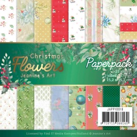 Paperpack Christmas Flowers by Jeanine's Art