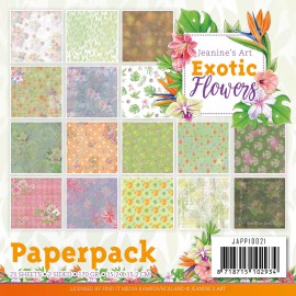 Paperpack - Jeanine's Art - Exotic Flowers