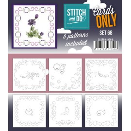 Nr. 68 4K Cards Only Stitch and Do