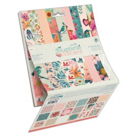 6 x 6 Paper Pad (36pk) - Bluebirds and Roses