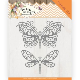 Spring Butterfly Spring Delight Cutting Die by Precious Marieke