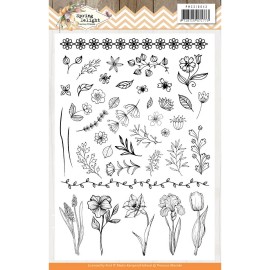 Clear Stamps - Precious Marieke - Spring Delight