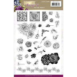 Clear Stamps Romantic Roses by Precious Marieke 