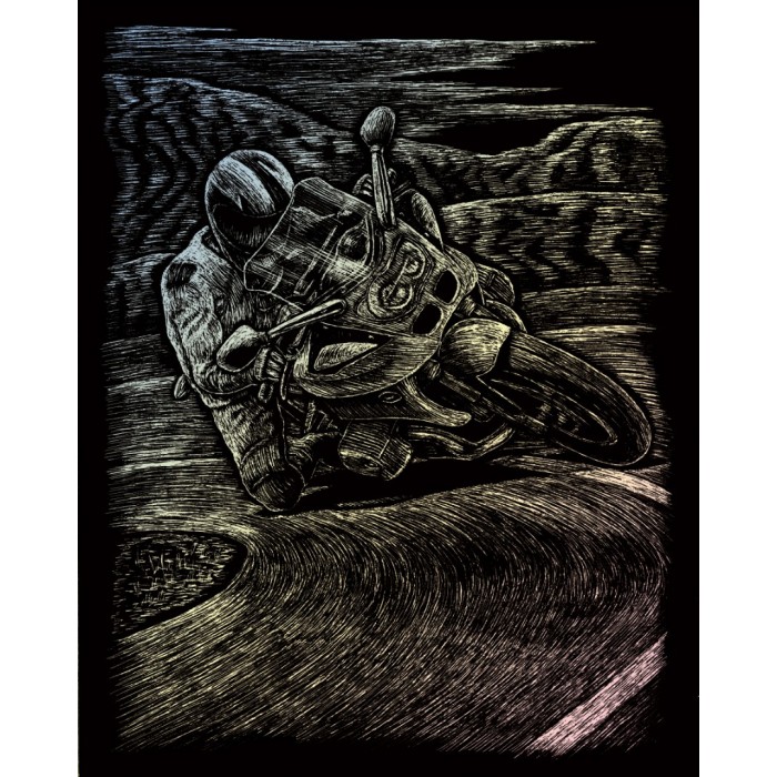 MOTORCYCLE HOLOGRAPHIC ENGRAVING  