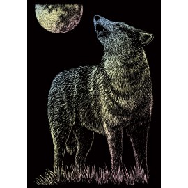 LONE WOLF Mini Holographic Engraving