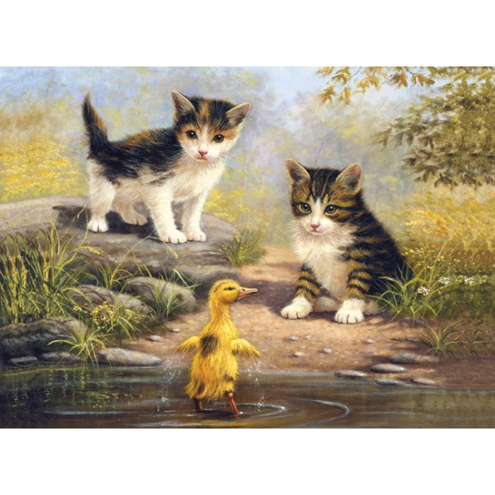 POND PALS A3 Painting by numbers  