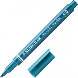 metallic pen Blue