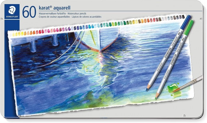 karat aquarell kleurpotlood - set 60